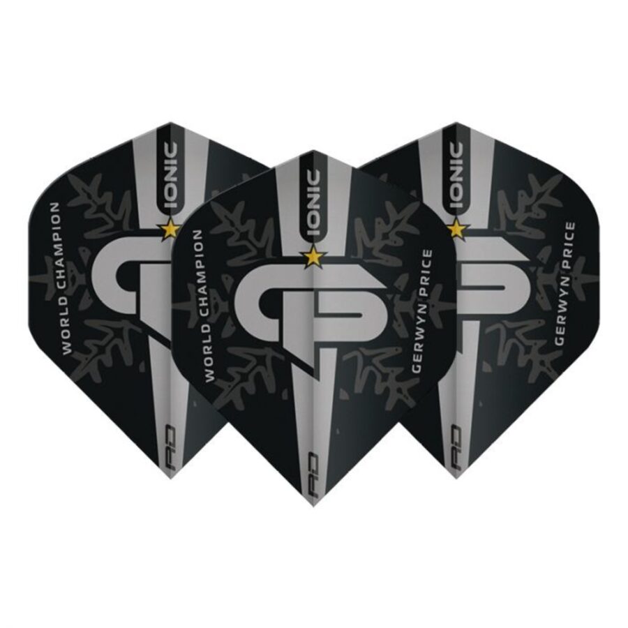 Gerwyn Price WC2021 Silver Logo Dart Flights