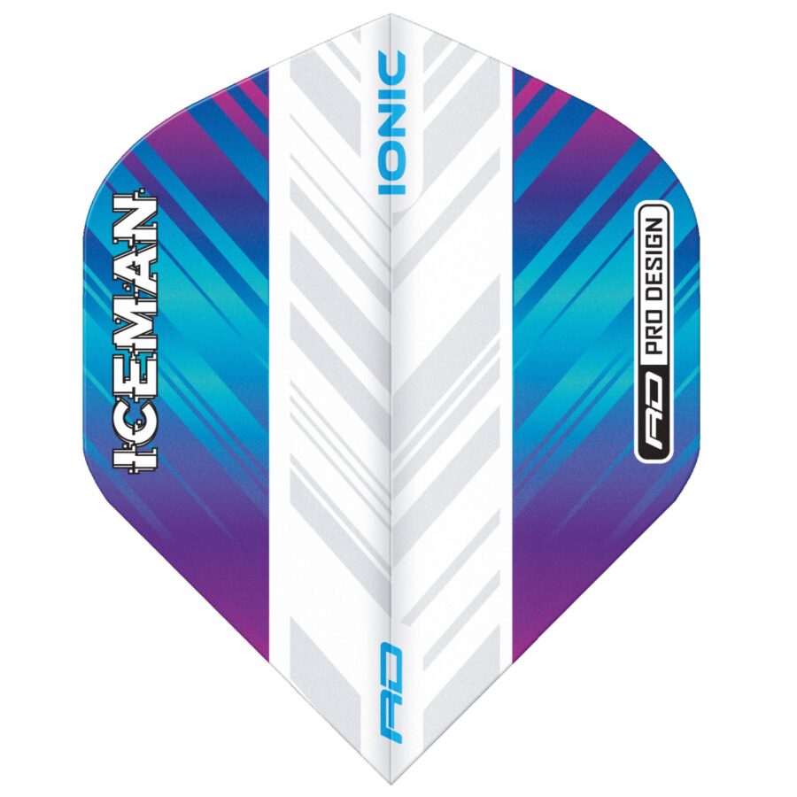 Gerwyn Price Hardcore Ionic Rainbow & White Dart Flights