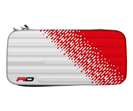 Monza Red & White Dart Case