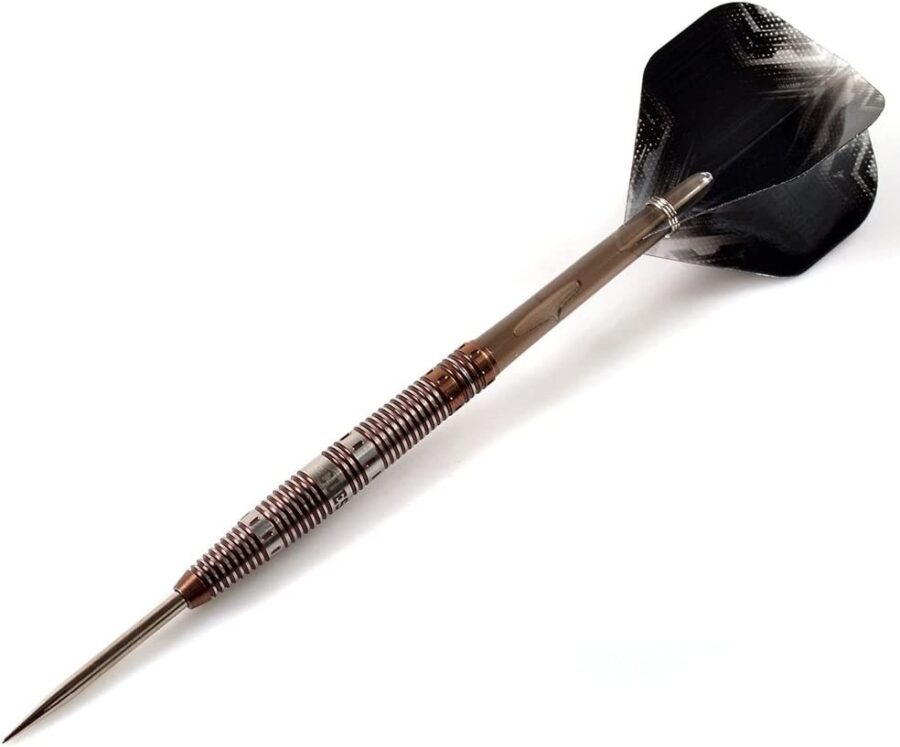 AURORA 90% Tungsten Steel Tip Darts w/ Brown Titanium Nitride Coating