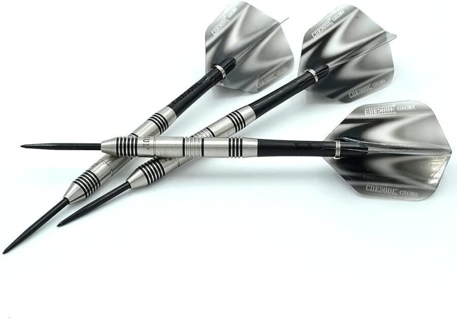 GLORY 85% Tungsten Steel Tip Dart Sets, Black Grooves