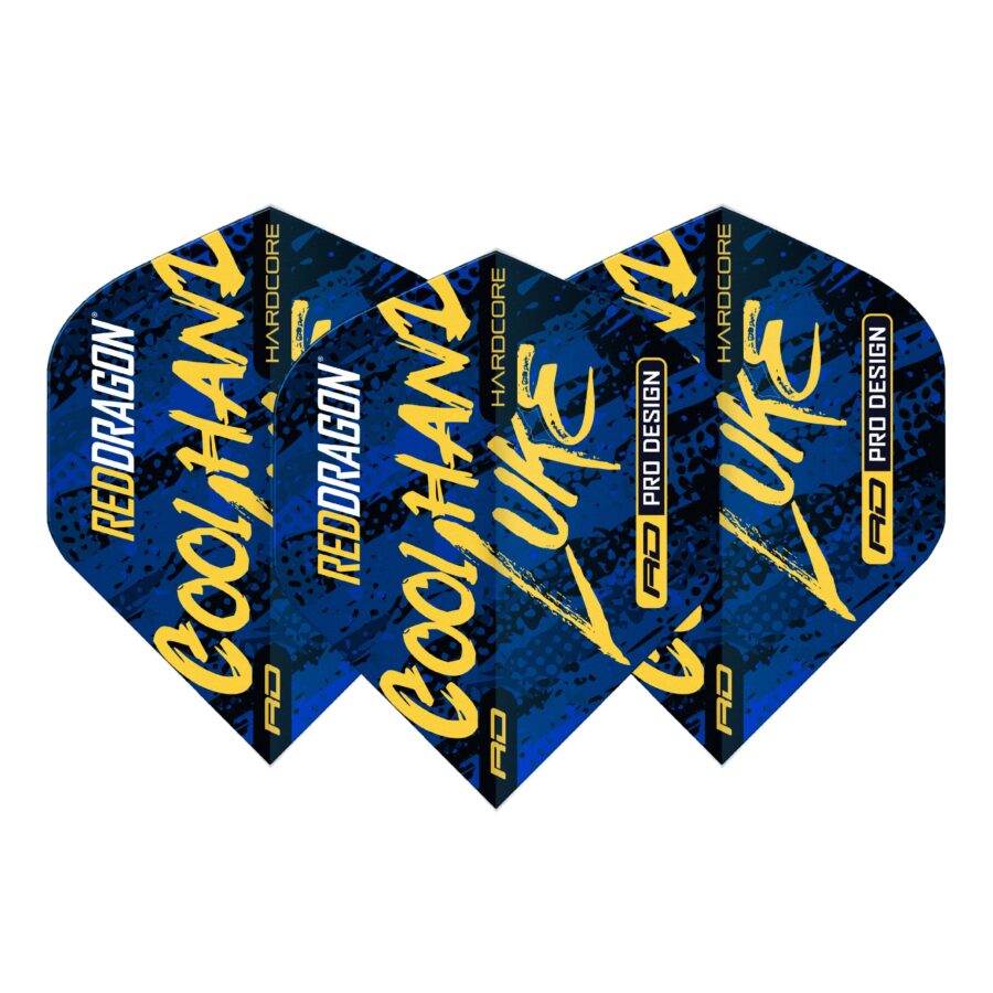 Red Dragon Luke Humphries Blue H/core Dart Flights