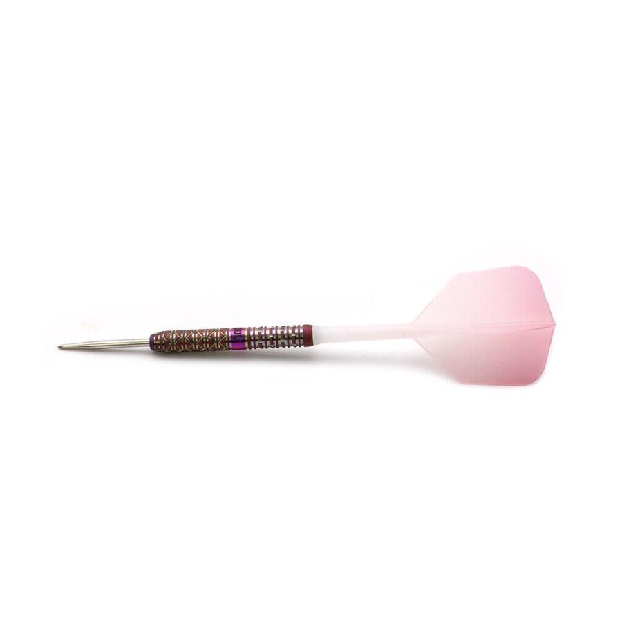 CUESOUL PINK LADY COCKTAIL 21g Steel Tip 90% Tungsten Dart Set with Oil Paint Finished and Gradient Color ROST Flights