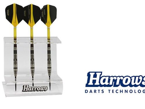 Harrows Acrylic Dart Display Stand - 3 darts