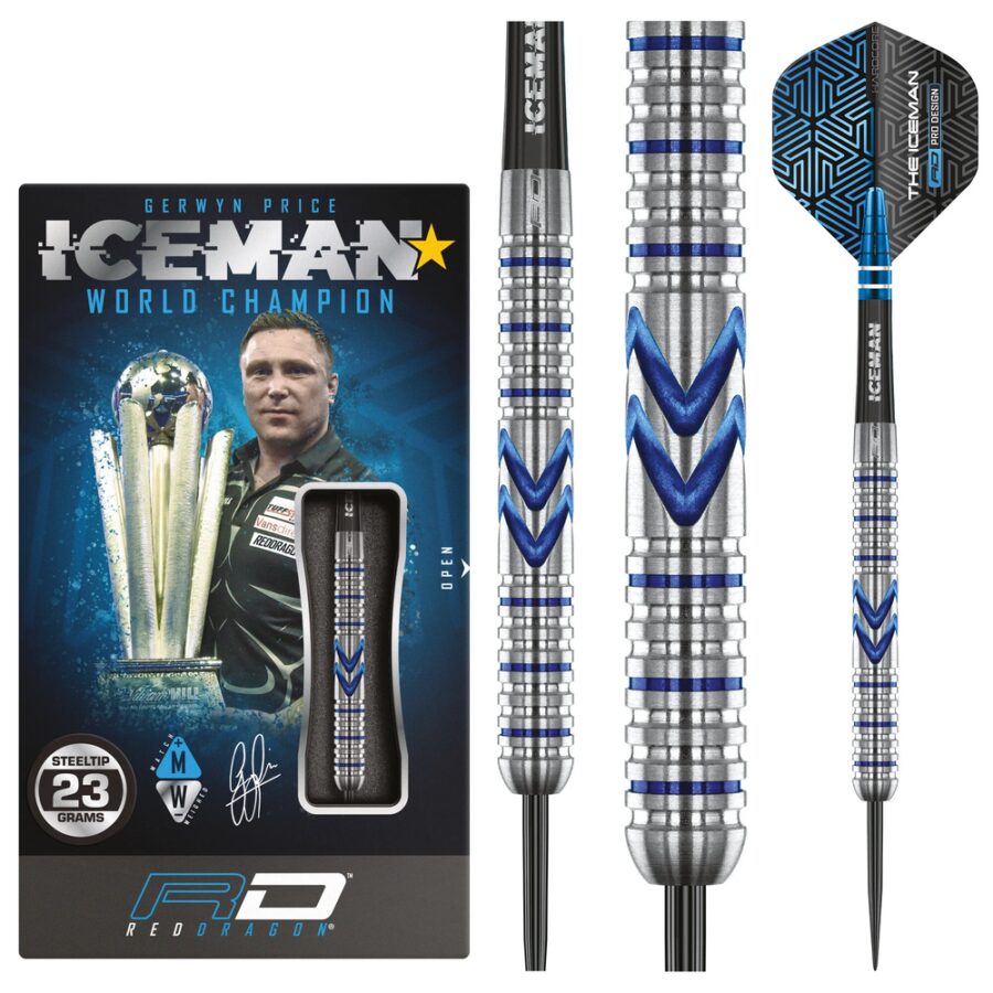 Red Dragon Gerwyn Price Iceman Midnight 90%