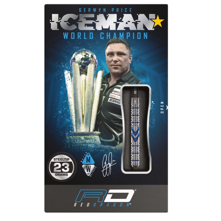 Red Dragon Gerwyn Price Iceman Midnight 90%